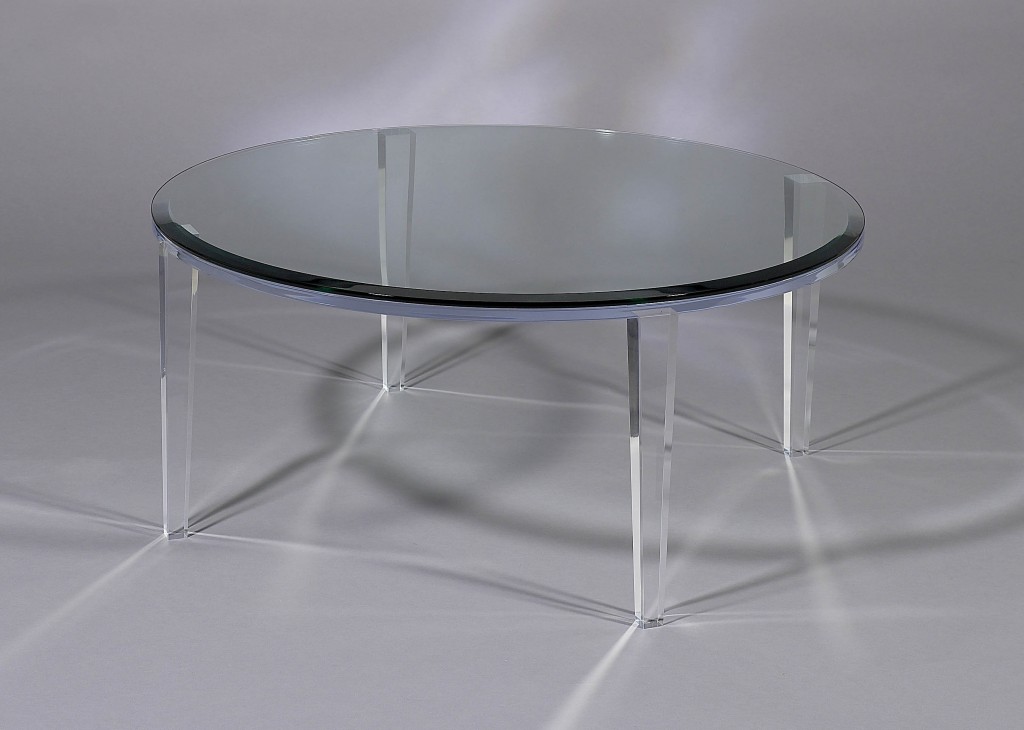 Angelo Coffee Table, Clear Acrylic Coffee Table, Acrylic Furniture