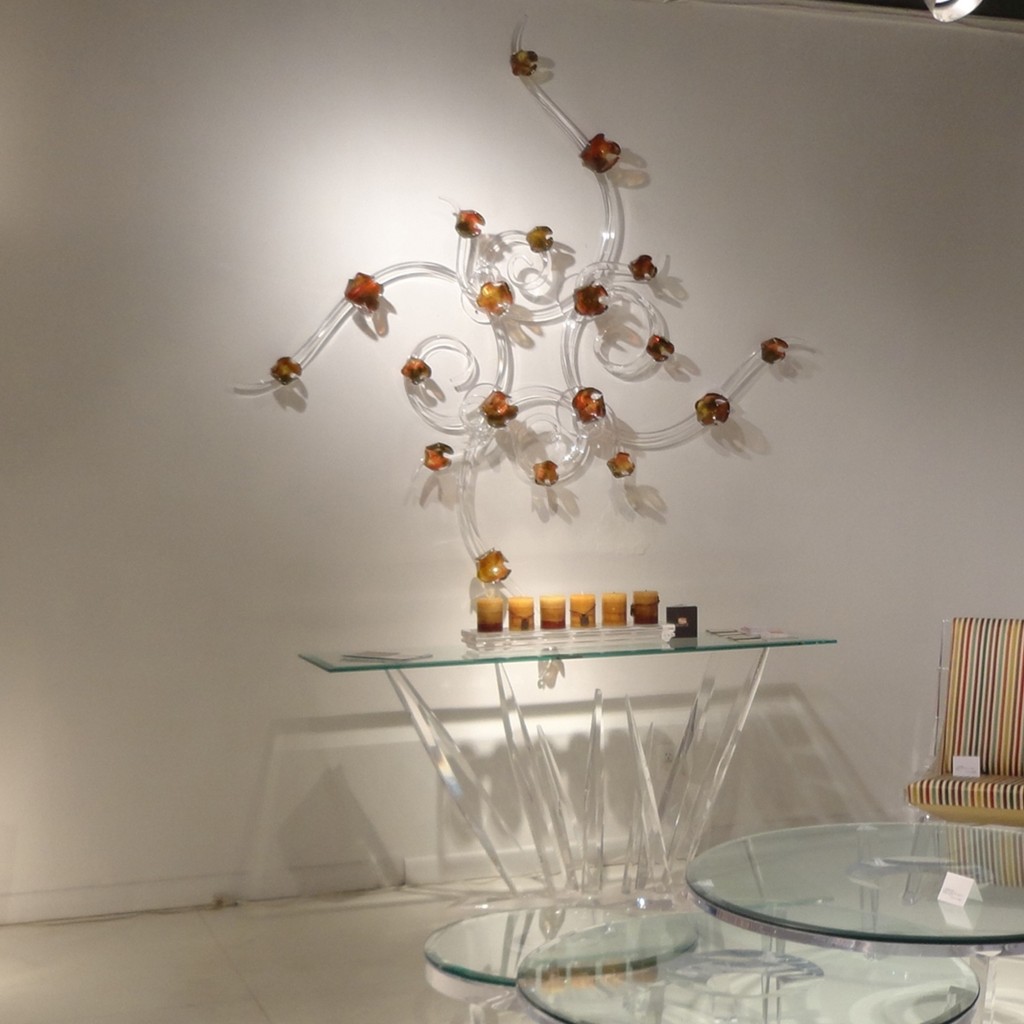 Arous Wall Sculpture, Acrylic Wall Decor, Acrylic Furniture